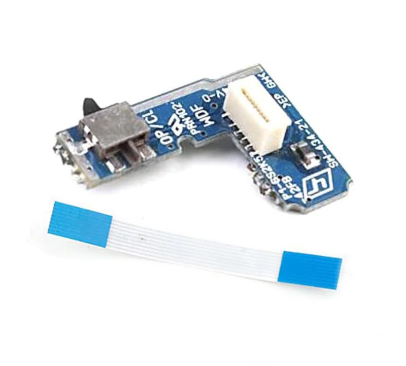Power ON Off Reset Switch Board with 8pin Flex Ribbon Cable E519440