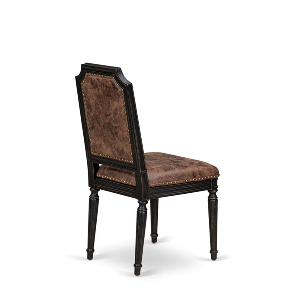 Set of 2 Acacia Wood Dining Chairs R915