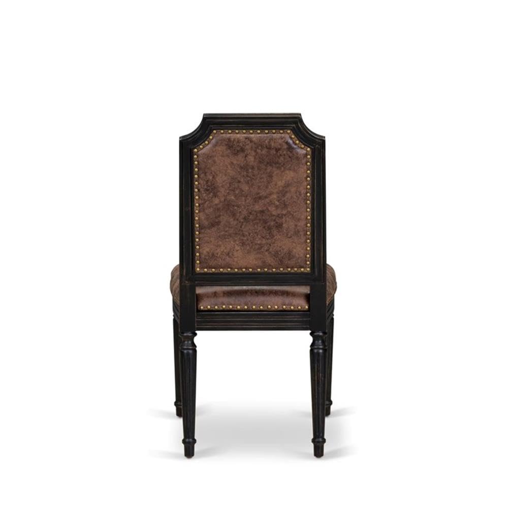 Set of 2 Acacia Wood Dining Chairs R915