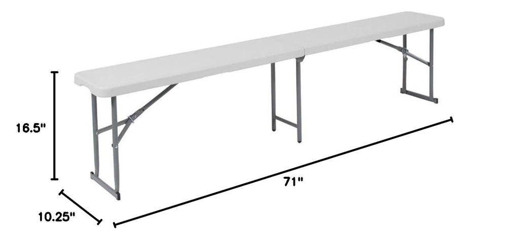 Plastic Bi-Fold Bench L3401