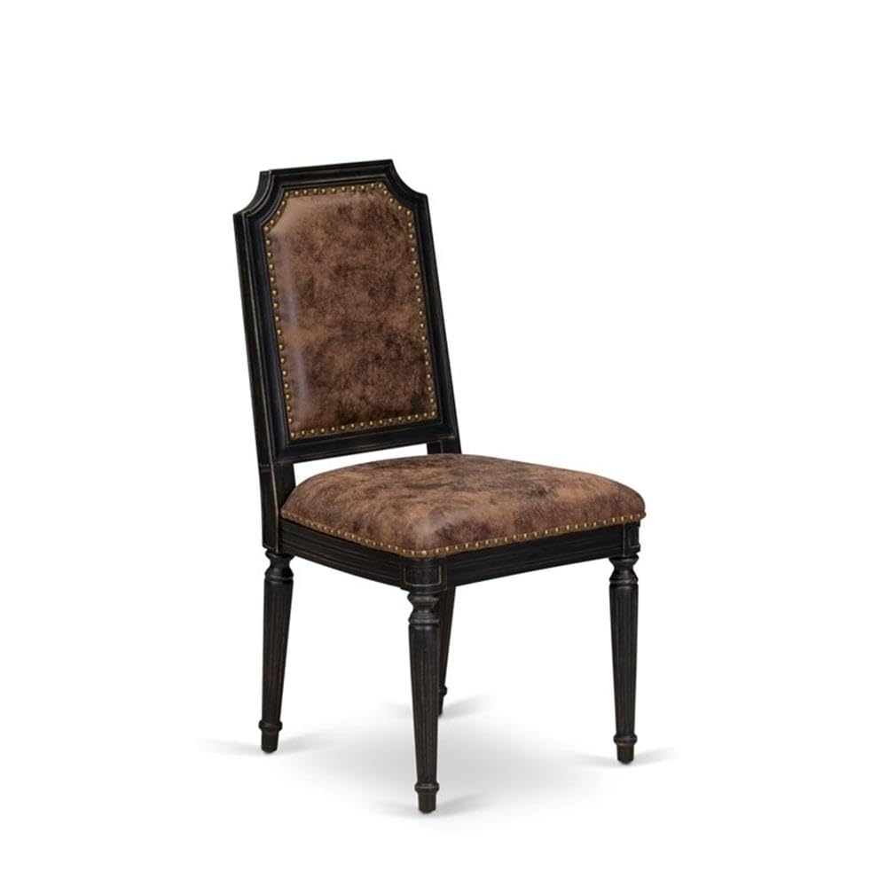 Set of 2 Acacia Wood Dining Chairs R915