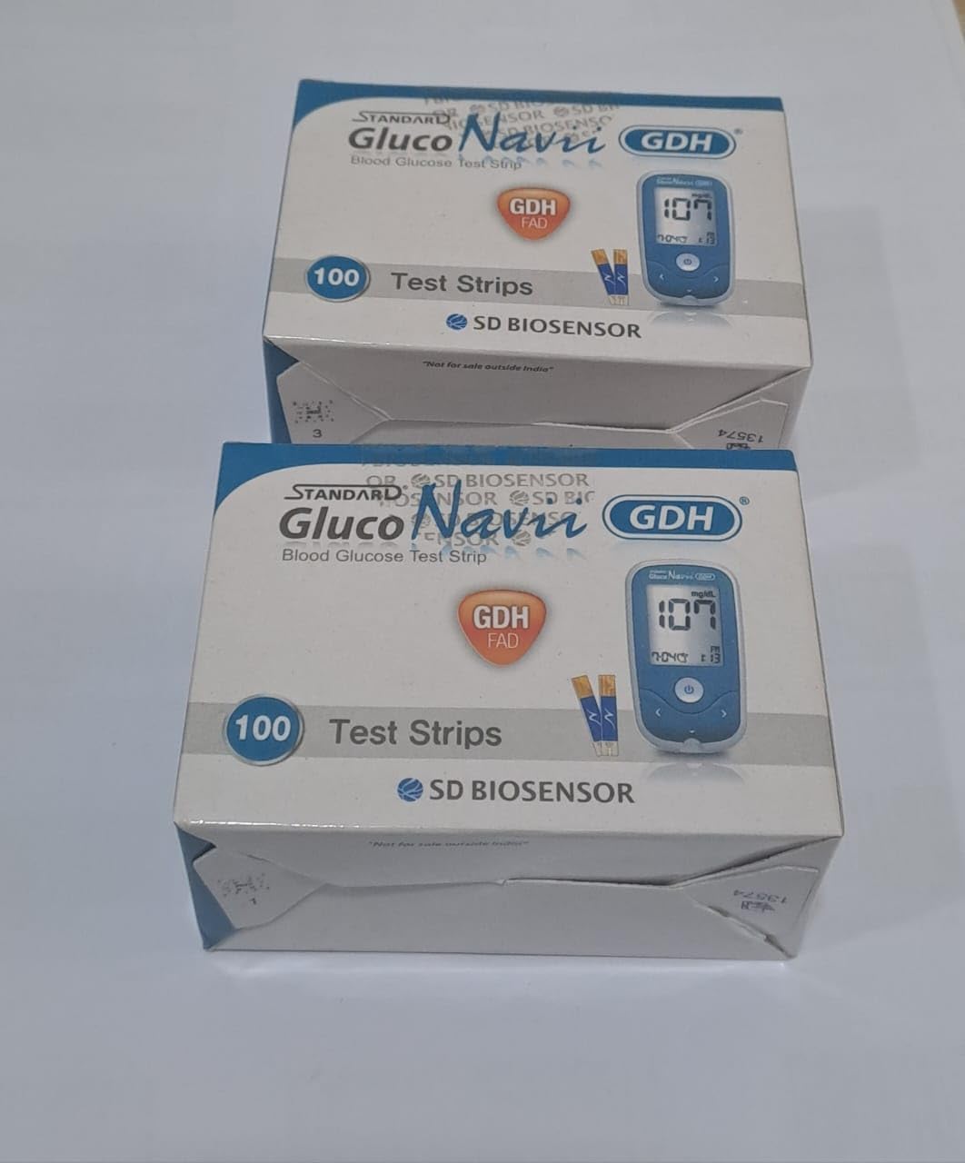 Blood Glucose Test Strips 100 Count X 2 U386