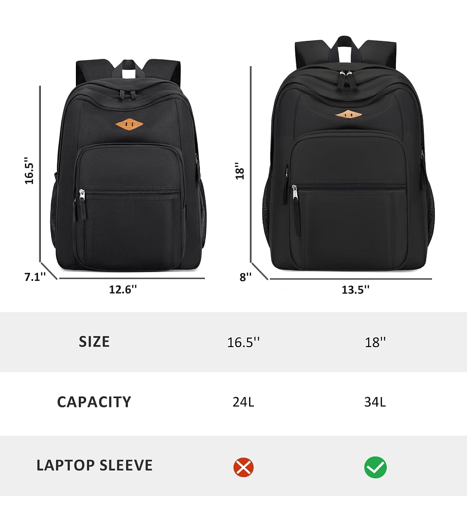 Water Resistant Travel Backpack T7418