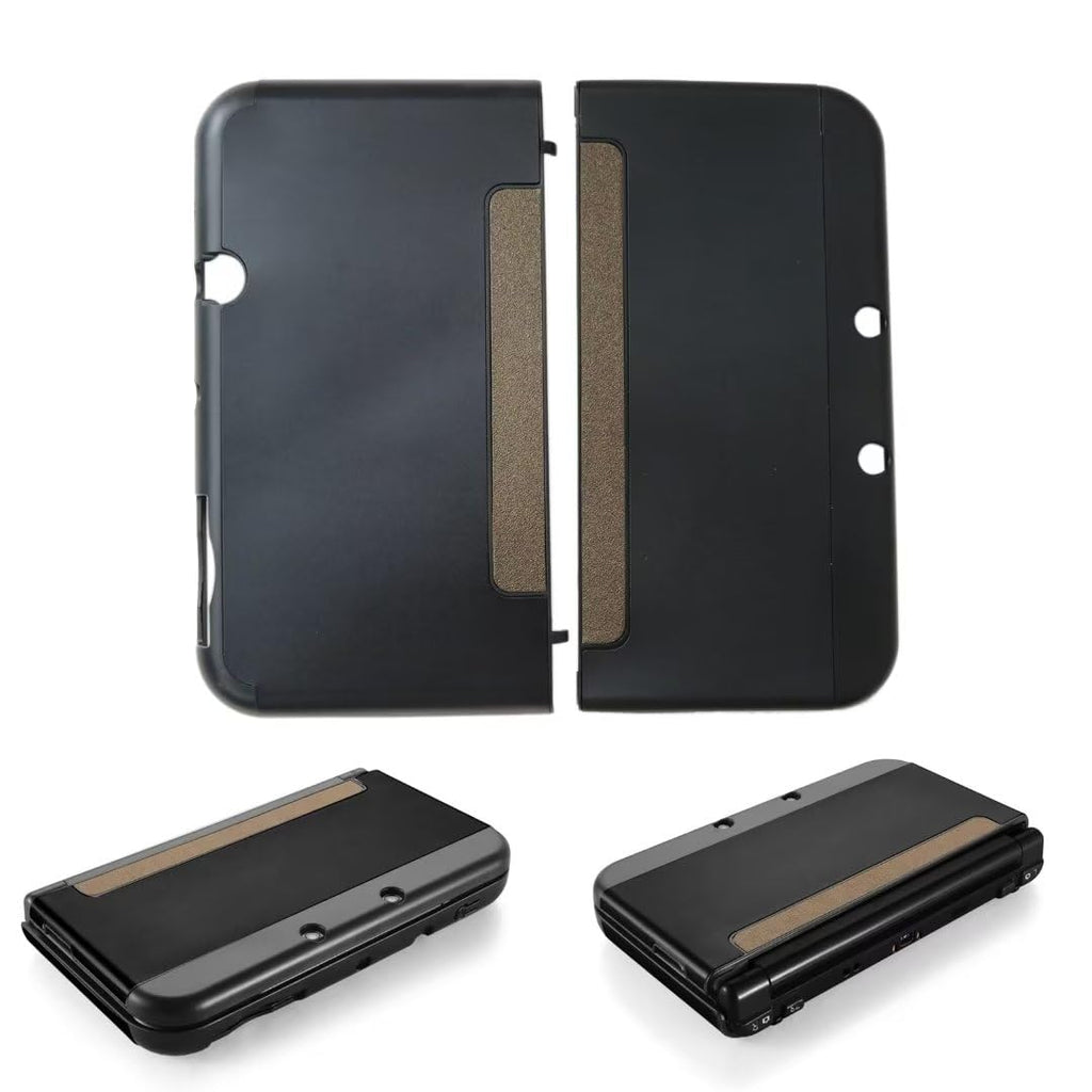 Hard Shell Protector Case Cover for Nintendo 3DS LL XL - Black Q343757