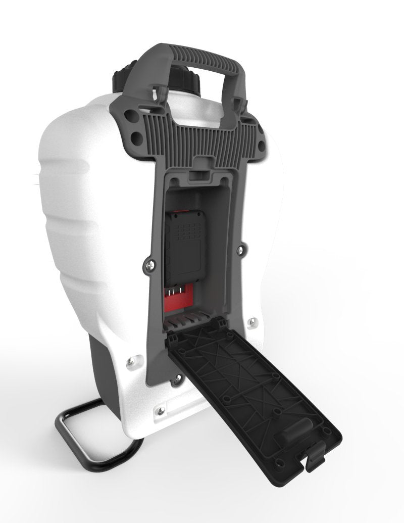 Battery Powered Backpack Sprayer, 4 gal, White & Surfactant for Herbicides Non-Ionic, 16oz M6140