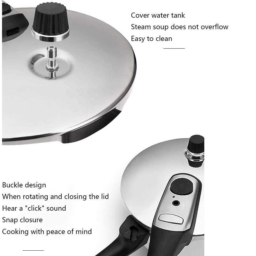 304 Thick Stainless Steel Pressure Cooker R5823