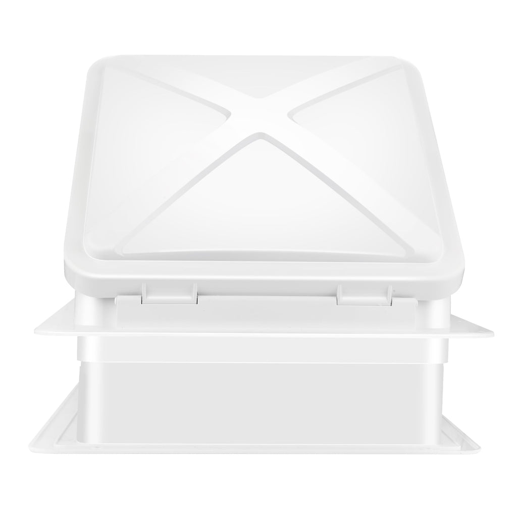 RV Roof Vent Fan 6-Speed-Reversible White G17660