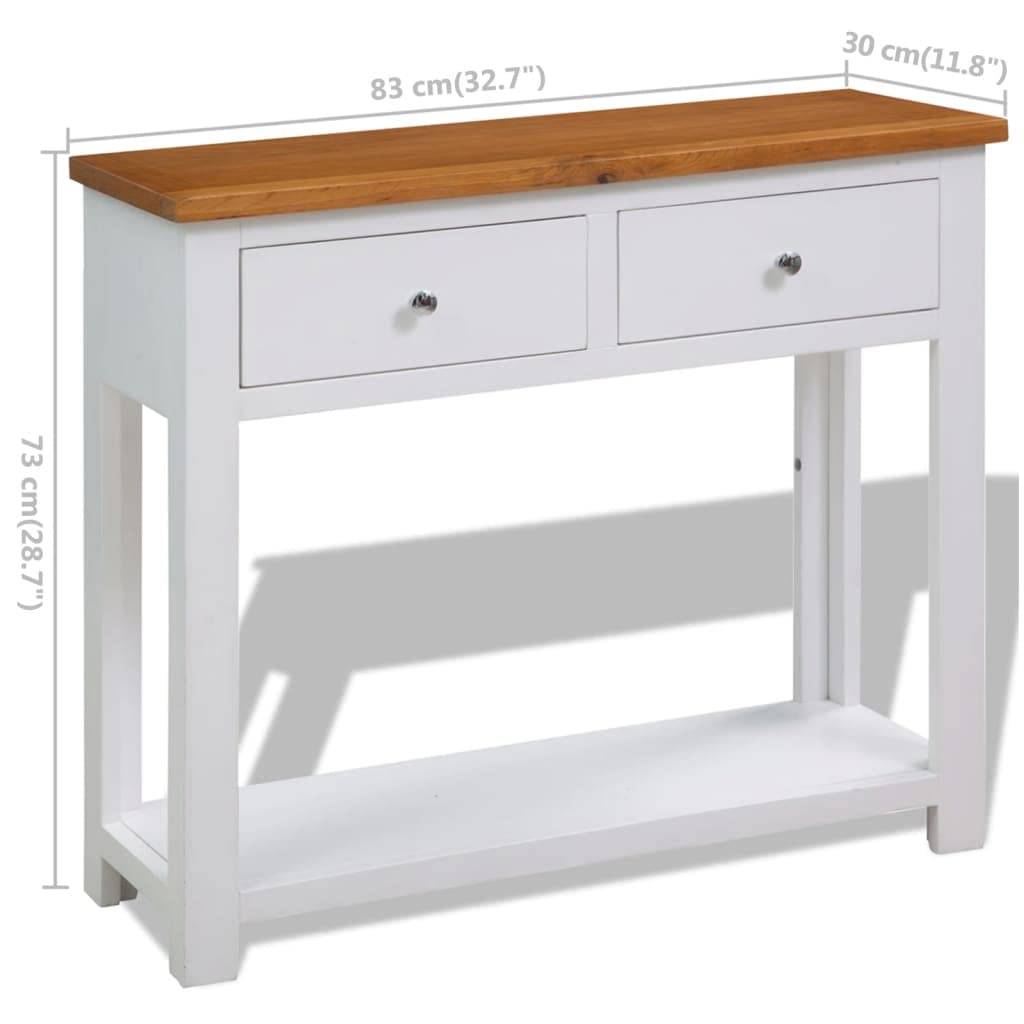 Console Table, Dining Table, Dressing Table, Hallway Table, Side Tables, Solid Oak Wood B558