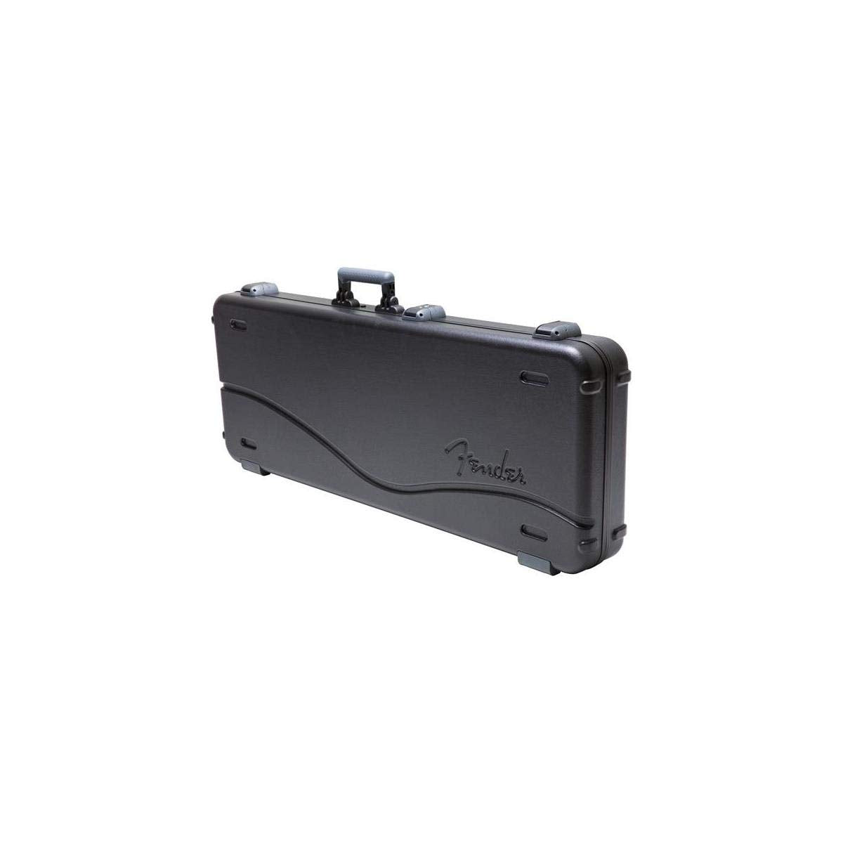 Black Molded Electric Guitar Case with TSA Lock J780144