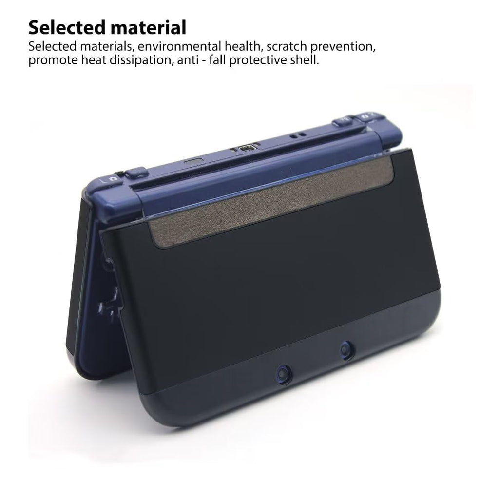 Hard Shell Protector Case Cover for Nintendo 3DS LL XL - Black Q343757