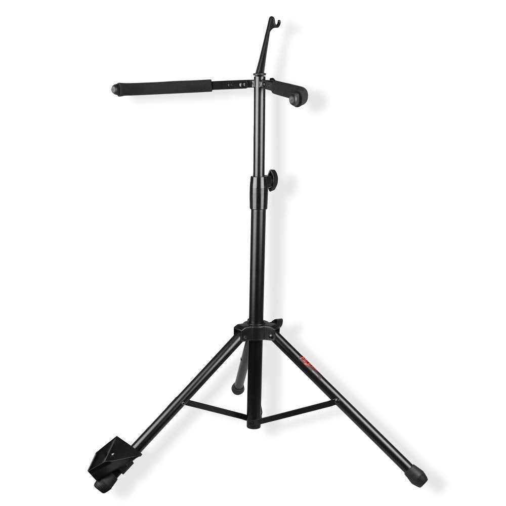 Adjustable Foldable Cello Stand with Bow Hook M5194