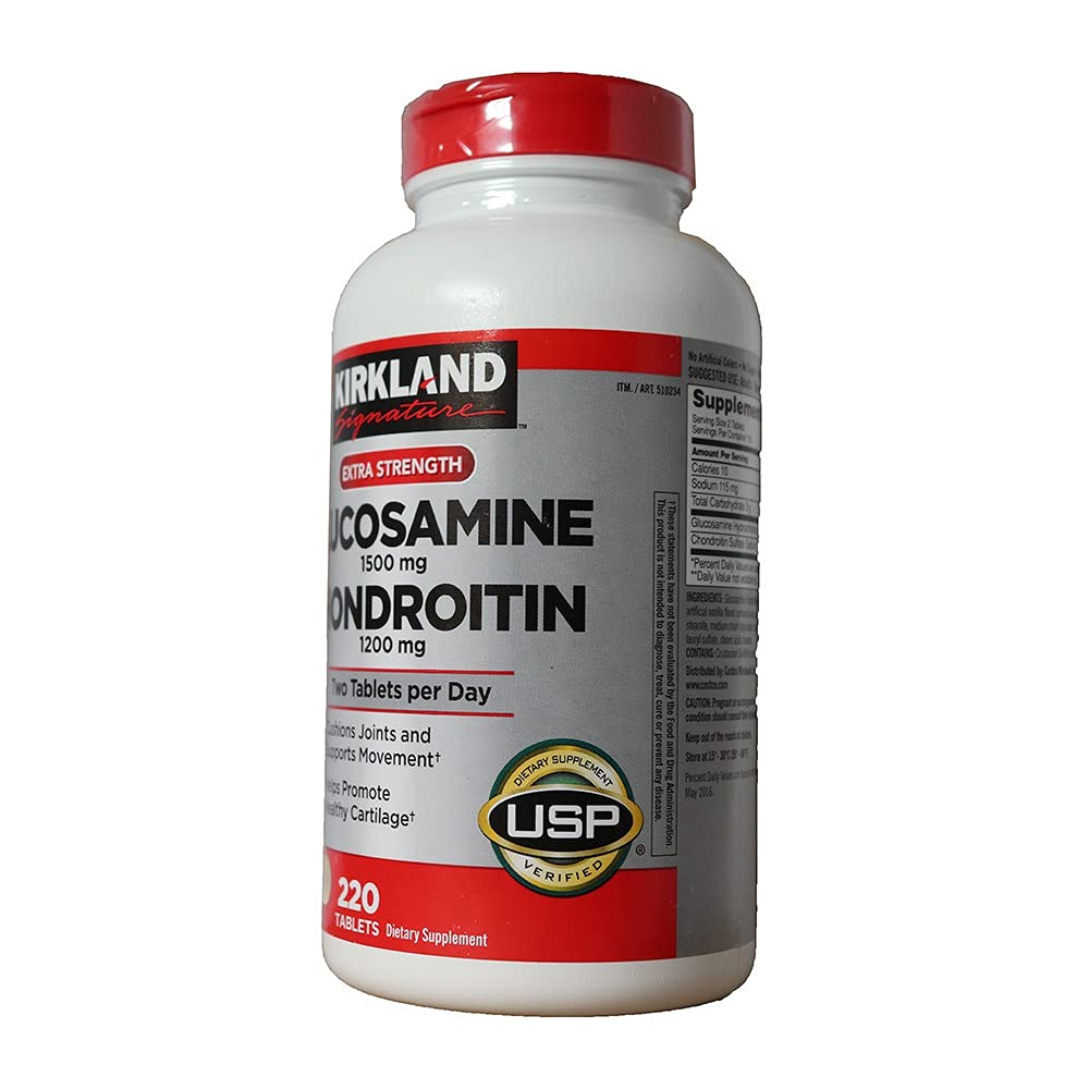 Glucosamine & Chondroitin 220 Tablets 4 Pack P5403