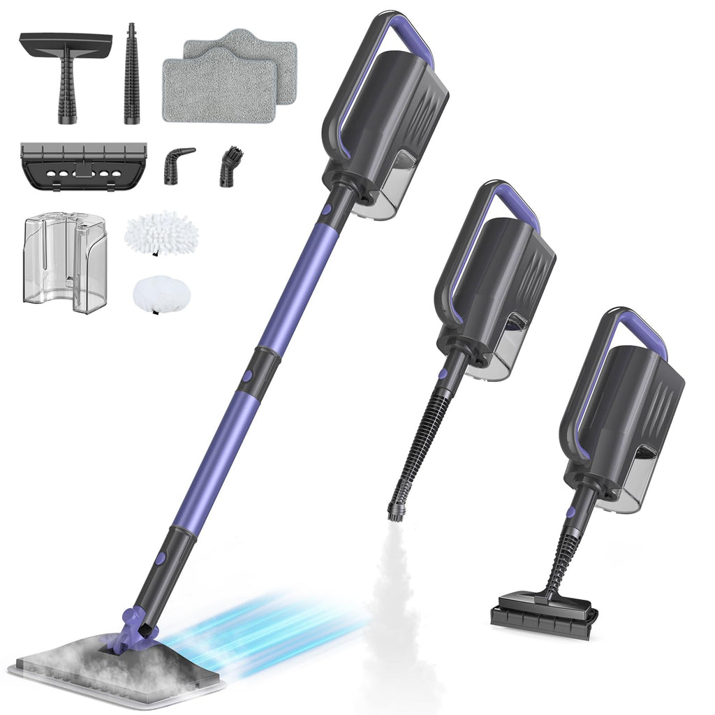 Steam Mop with 400ML Water Tank 6-in-1 Accessories U39579