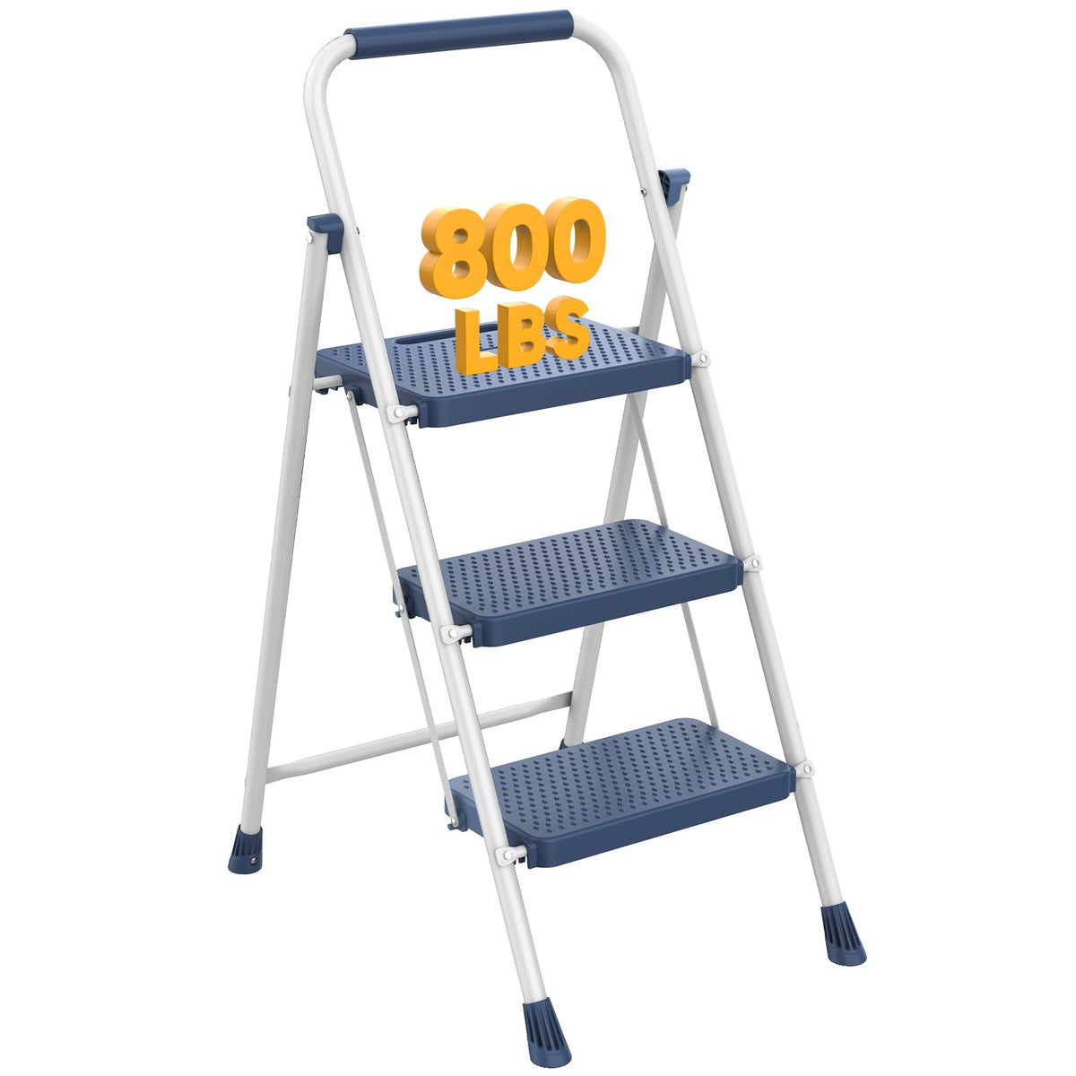3 Step Folding Step Stool with Safety Lock T260