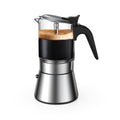 Induction Stovetop Espresso Maker 240ml 6cup Q874485