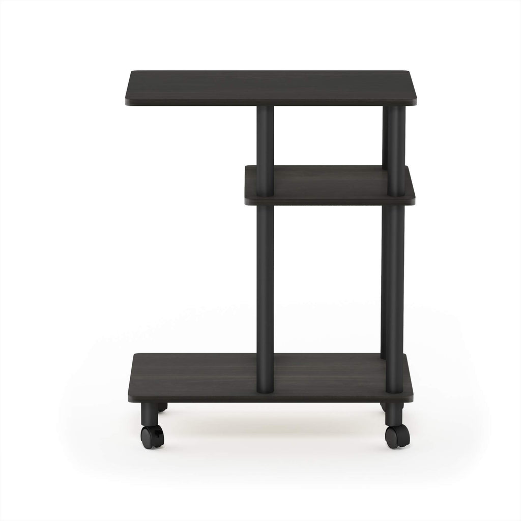 C Shaped Side Table with Casters K3903
