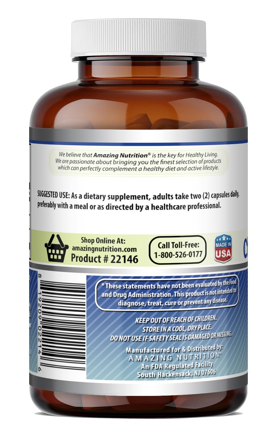 Glucosamine Chondroitin MSM 1850 mg Capsules Supplement C9015