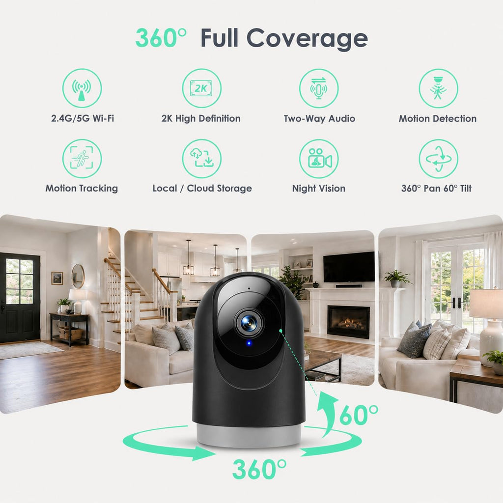 2K Indoor Camera with Motion Tracking L24625