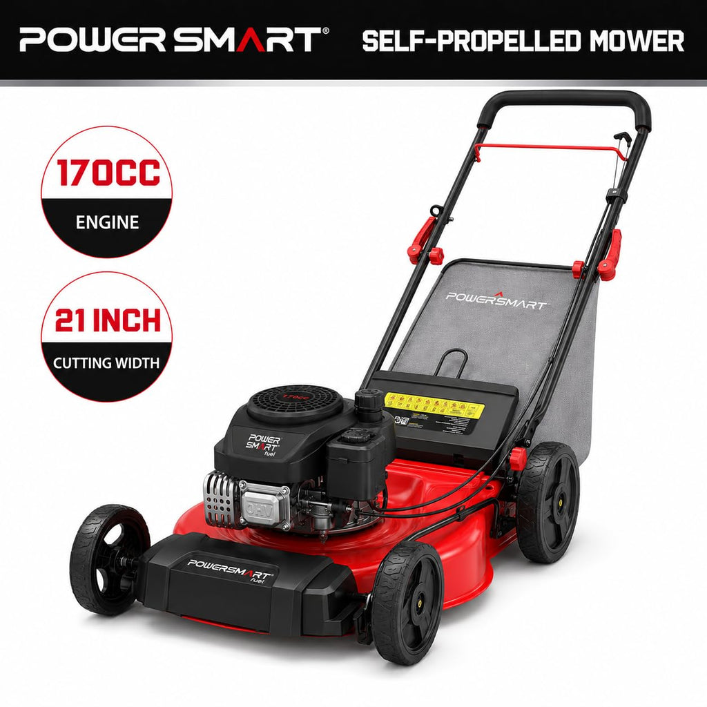 21-Inch 3-in-1 Gas Self-Propelled Lawn Mower R576357