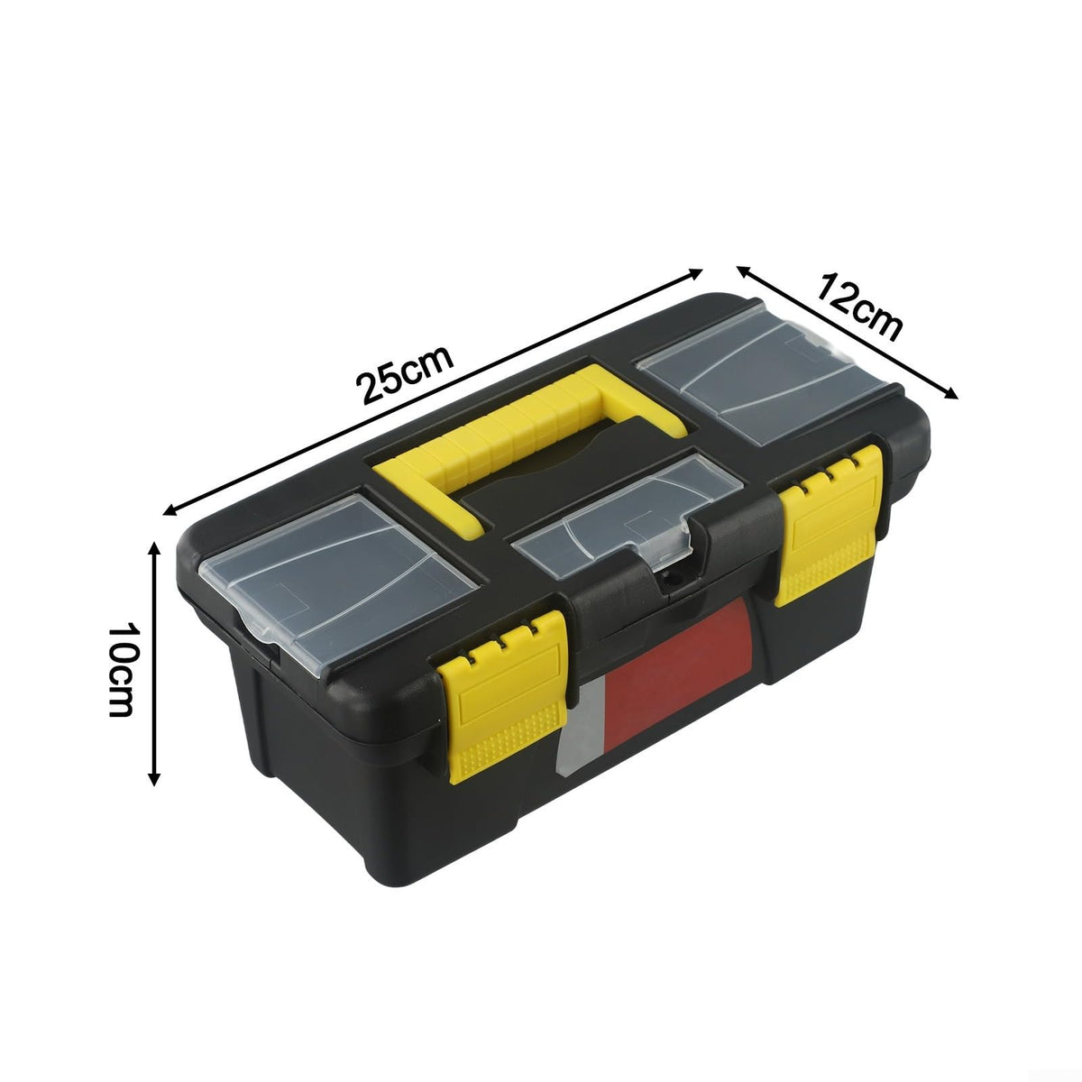 10-Inch Two-Layer Plastic Toolbox F71901