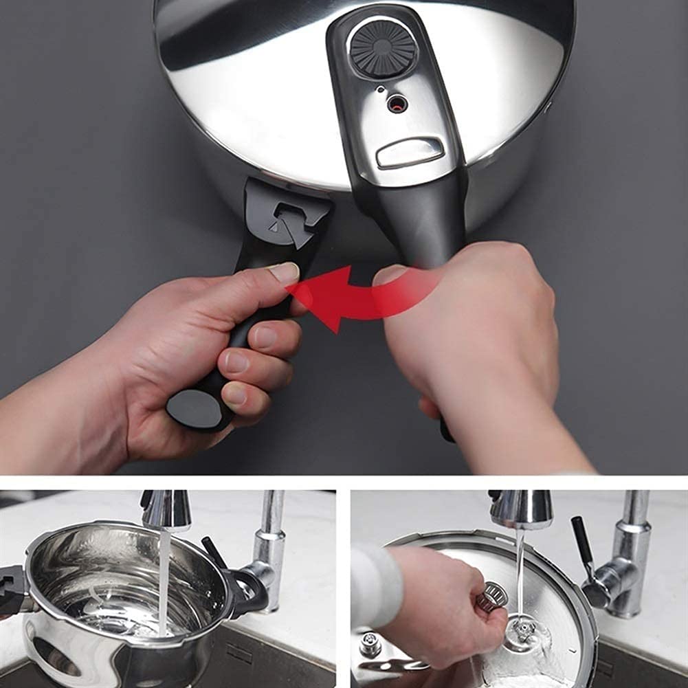 304 Thick Stainless Steel Pressure Cooker R5823