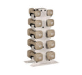 Neoprene Dumbbell Set with Storage Rack S83836