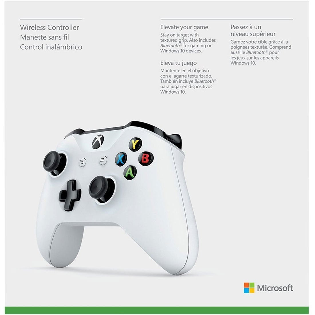 Xbox One Wireless Video Gaming Controller White B919119
