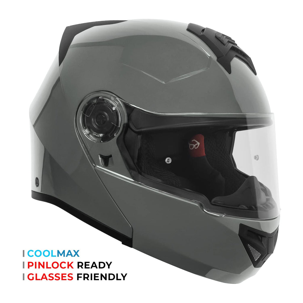 Full Face Modular Flip-Up Motorcycle Helmet K81419