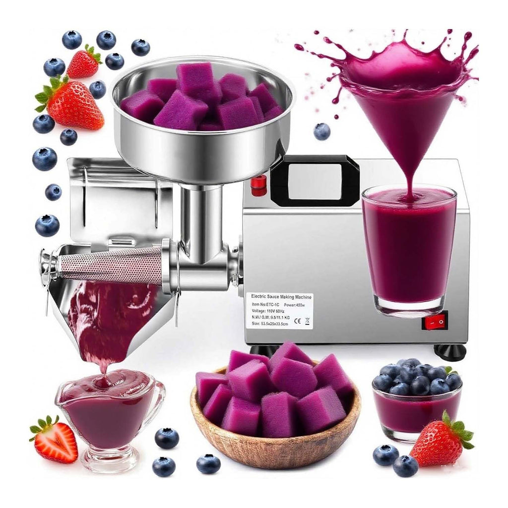 450W Stainless Steel Electric Tomato Strainer F7293