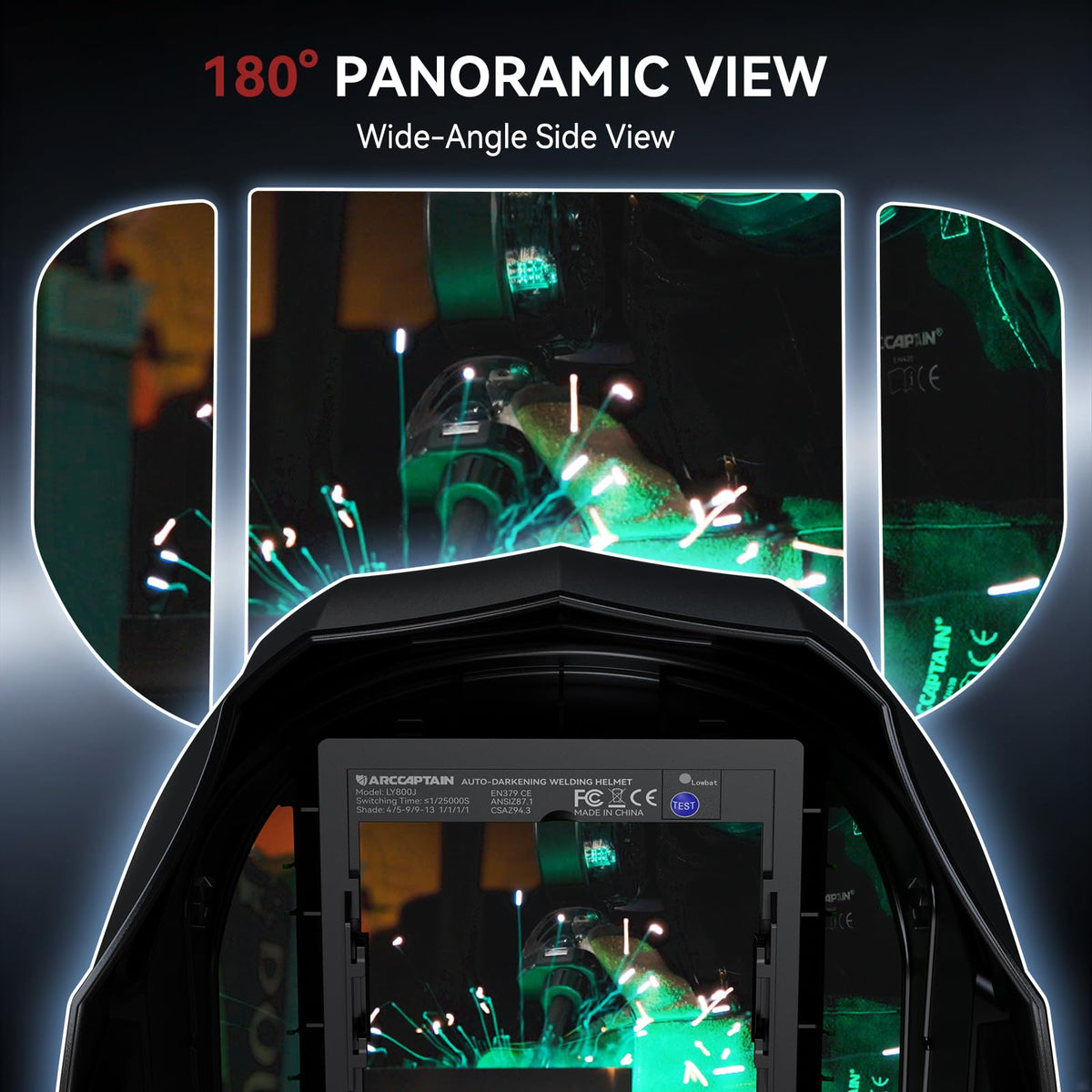 Auto Darkening Welding Helmet B14553