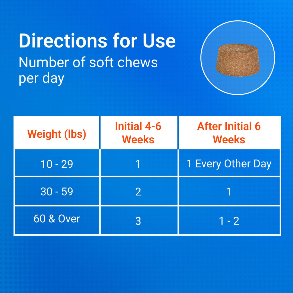 Soft Chews Dog Joint Supplement 60ct X70655