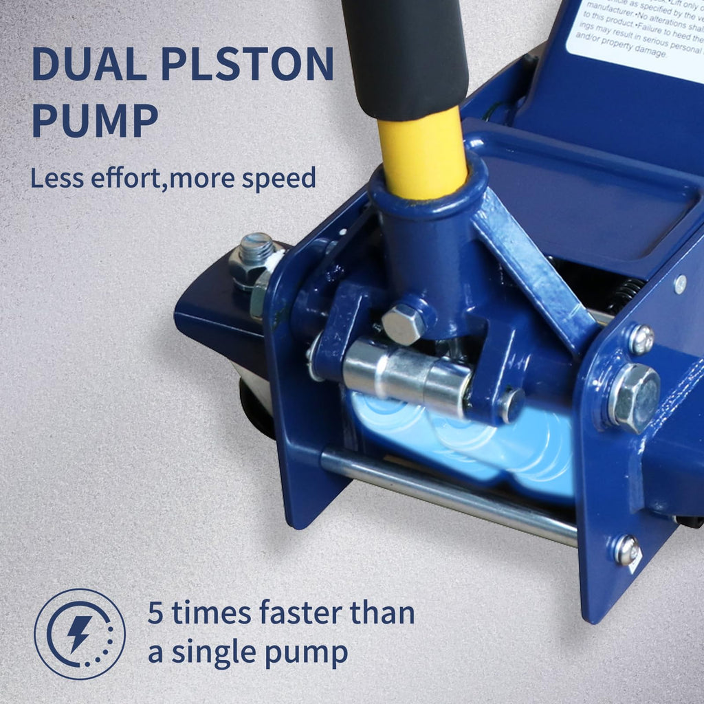 3 Ton Low Profile Hydraulic Steel Floor Jack S6600
