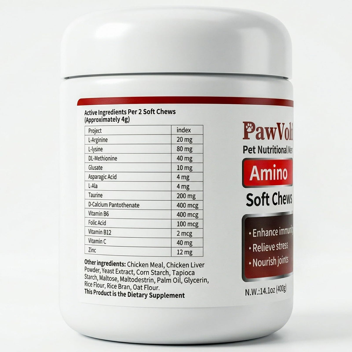 200 Chews Amino Acids for Dogs Y7365