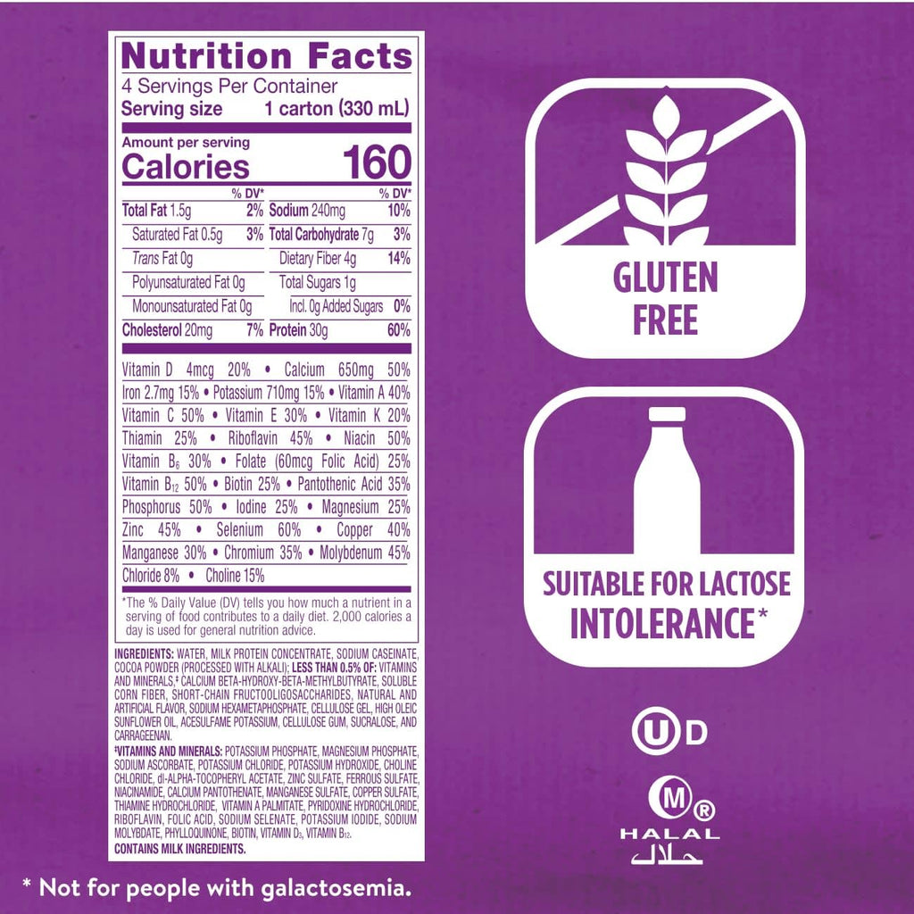 2-in-1 Milk Chocolate High Protein 12 Pack Q34510