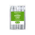 2oz 50 Count BPA Free Disposable Plastic To-Go Cups and Lids X1411