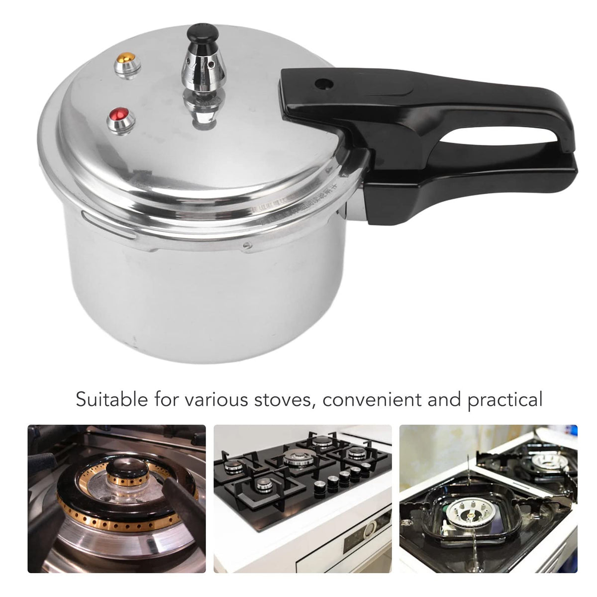 3 Liter Stainless Steel Pressure Cooker X91497