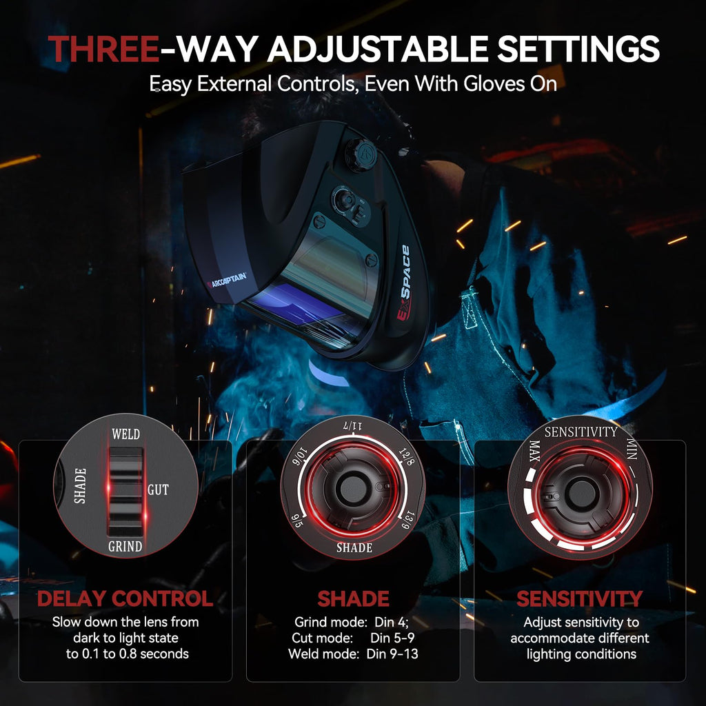 Auto Darkening Welding Helmet B14553