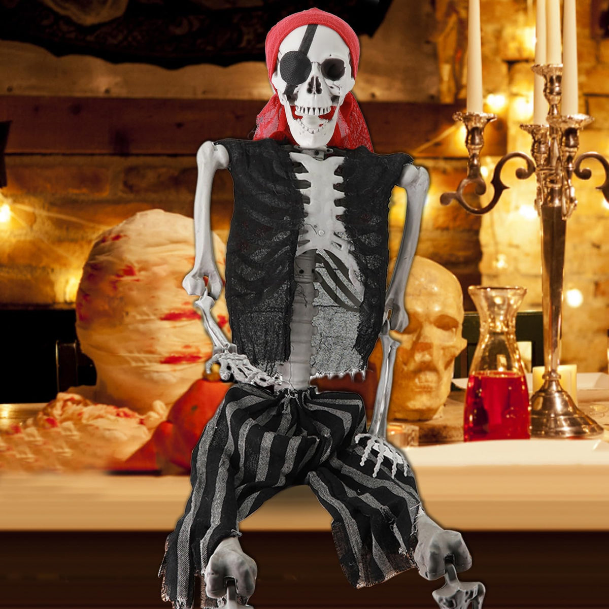 Life Size Skeleton with Joints Q658983
