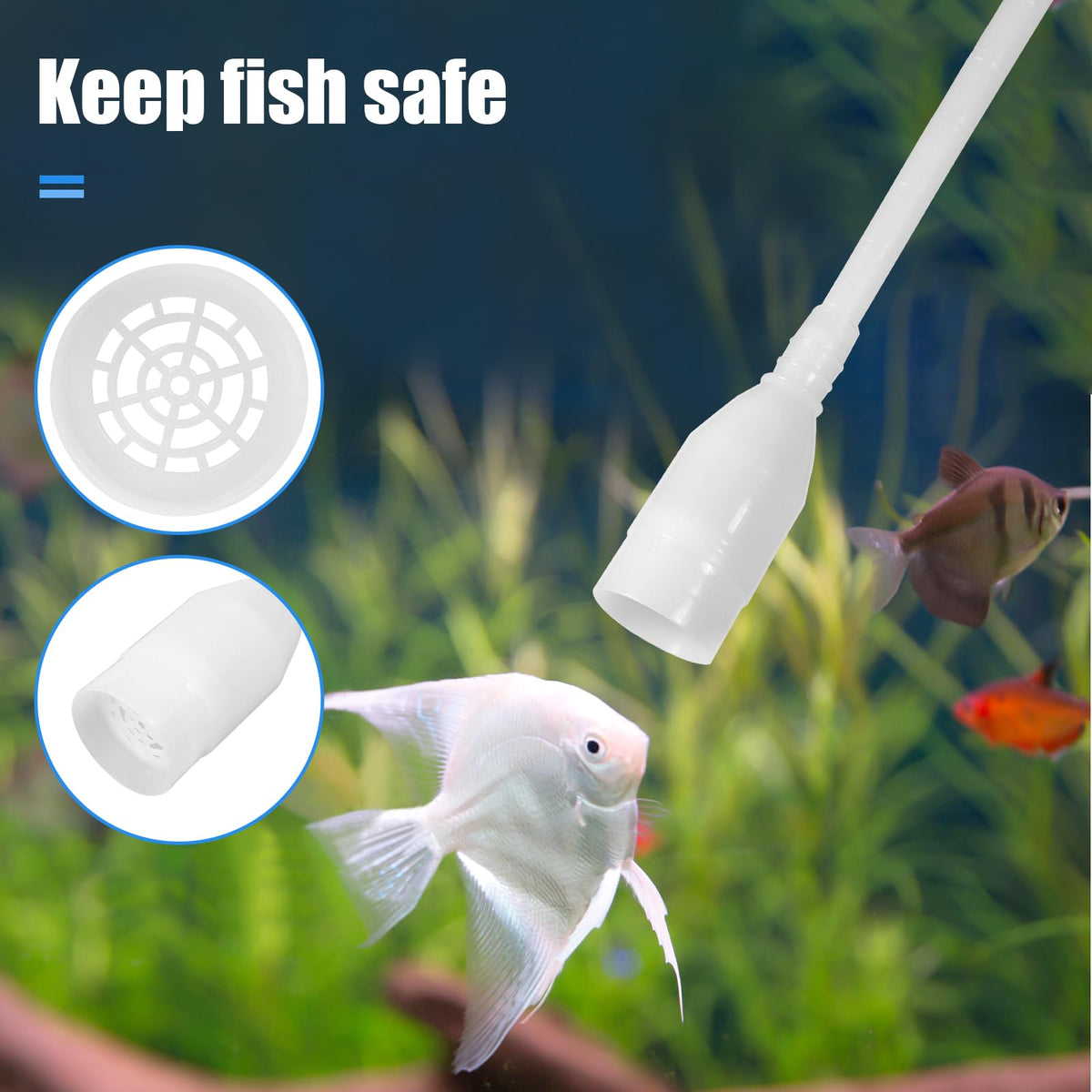 Aquarium Vacuum Siphon 5 in 1 Cleaning Set N284