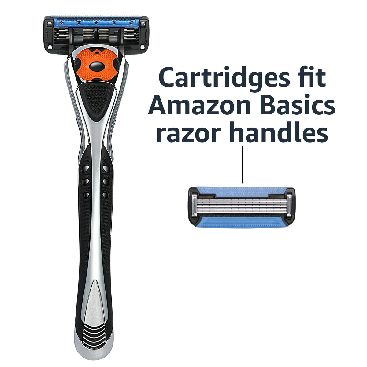 5-Blade Razor with Beard Trimmer and 2 Cartridges W1289