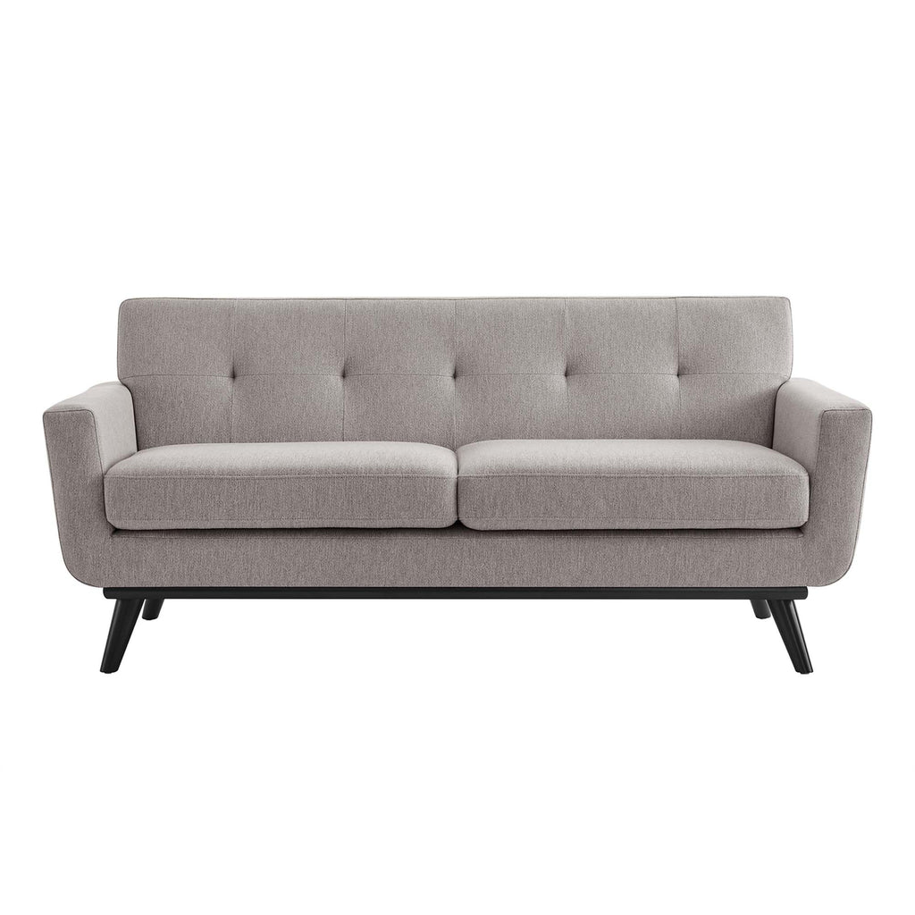 78 Inch Light Upholstered Loveseat C5159