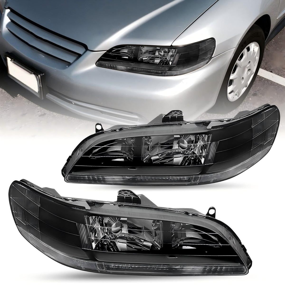 Honda Accord Headlight Assembly N9796
