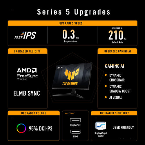 27 Inch 1440p 210Hz Gaming Monitor L4735