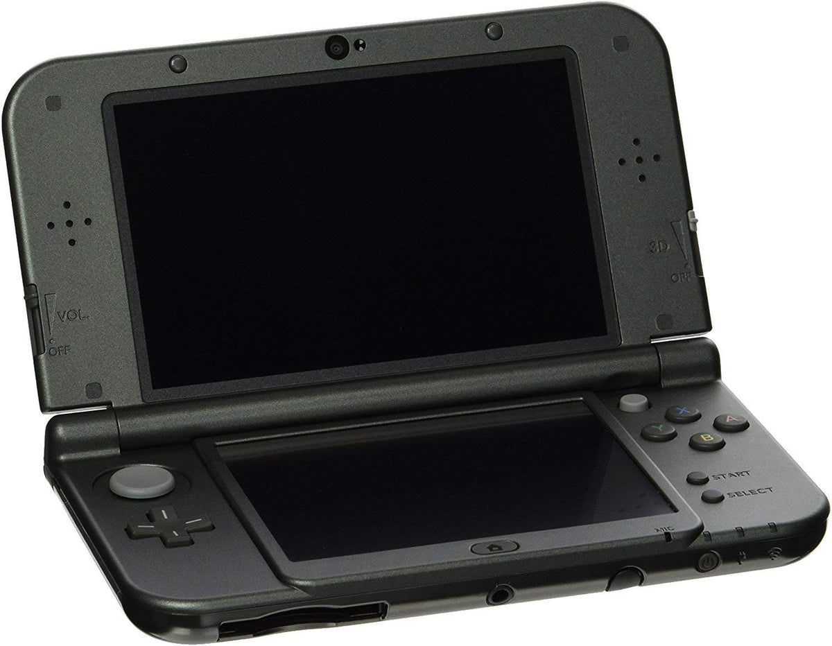 Black Handheld Console and AC Adapter Q8775