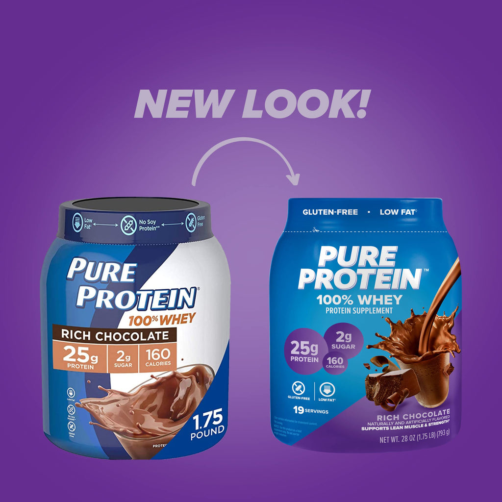 Whey Protein Powder Rich Chocolate 25 g Protein X6613