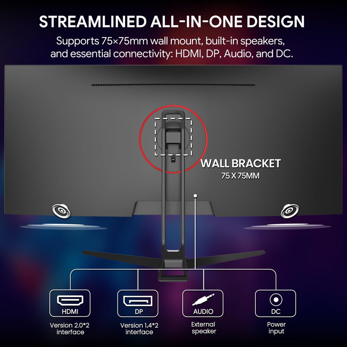 34 Inch 165Hz UWQHD IPS Ultrawide Gaming Monitor C7480