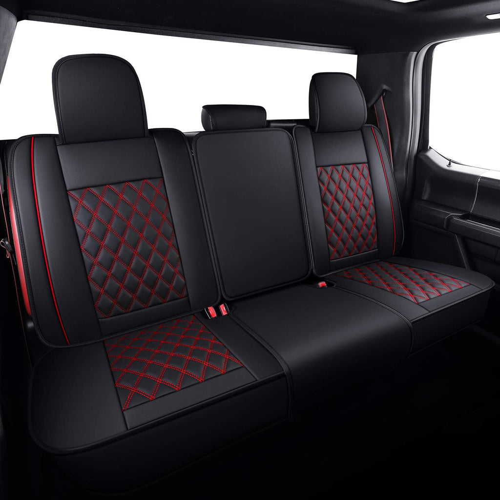 Car Seat Covers Black-Red A64318
