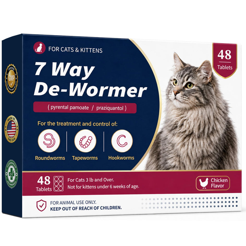 Broad Spectrum Cat & Kitten Dewormer, Chicken Flavor M90063