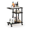 C Shaped Side Table with Casters K3903