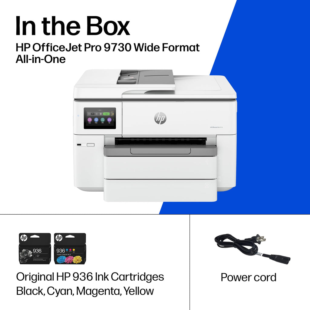 Wide-Format Wireless All-in-One Color Inkjet Printer S504054